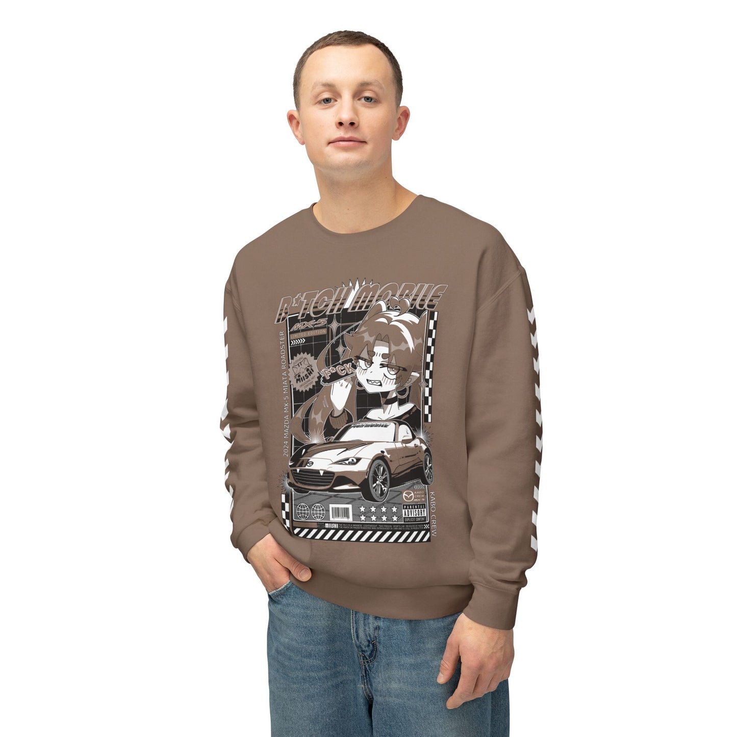 B*tch Mobile JDM Crewneck Sweatshirt