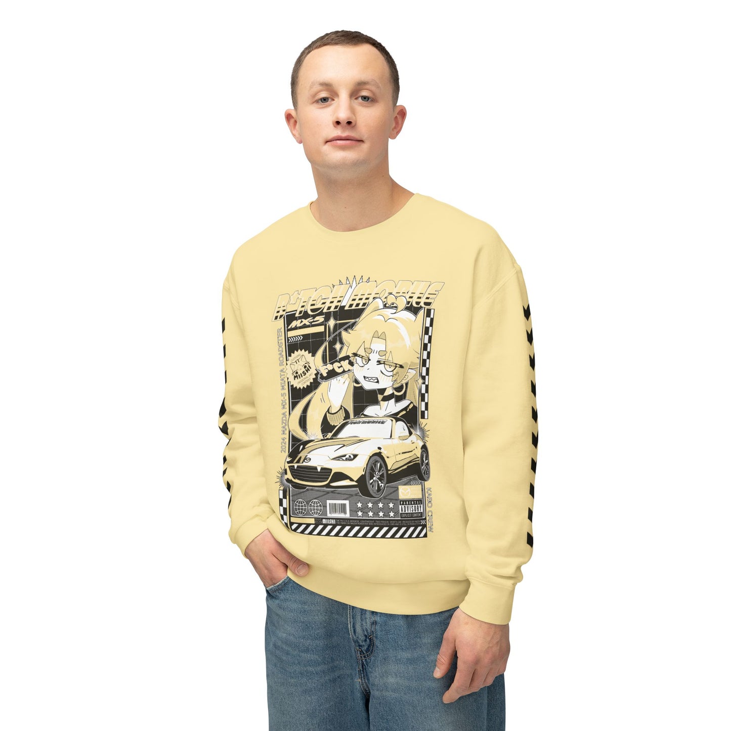 B*tch Mobile JDM Crewneck Sweatshirt