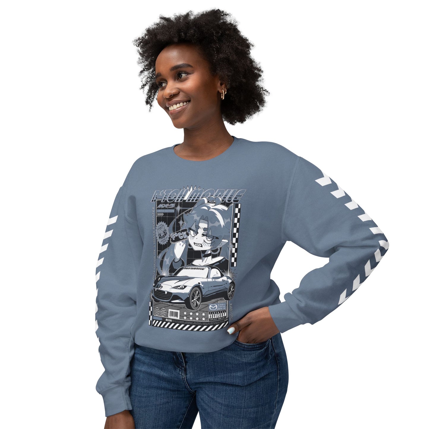 B*tch Mobile JDM Crewneck Sweatshirt