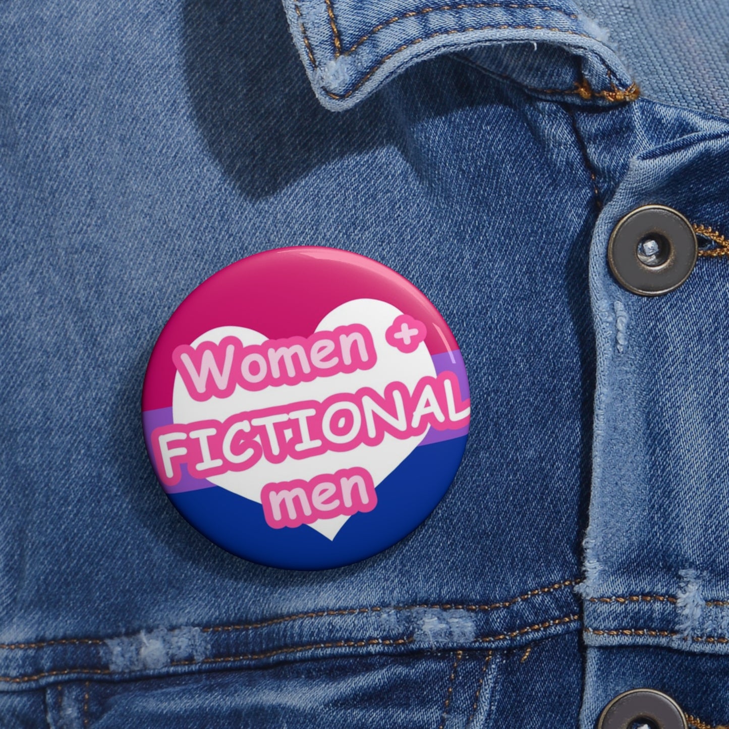 FICTIONAL Men Bi Pin Button