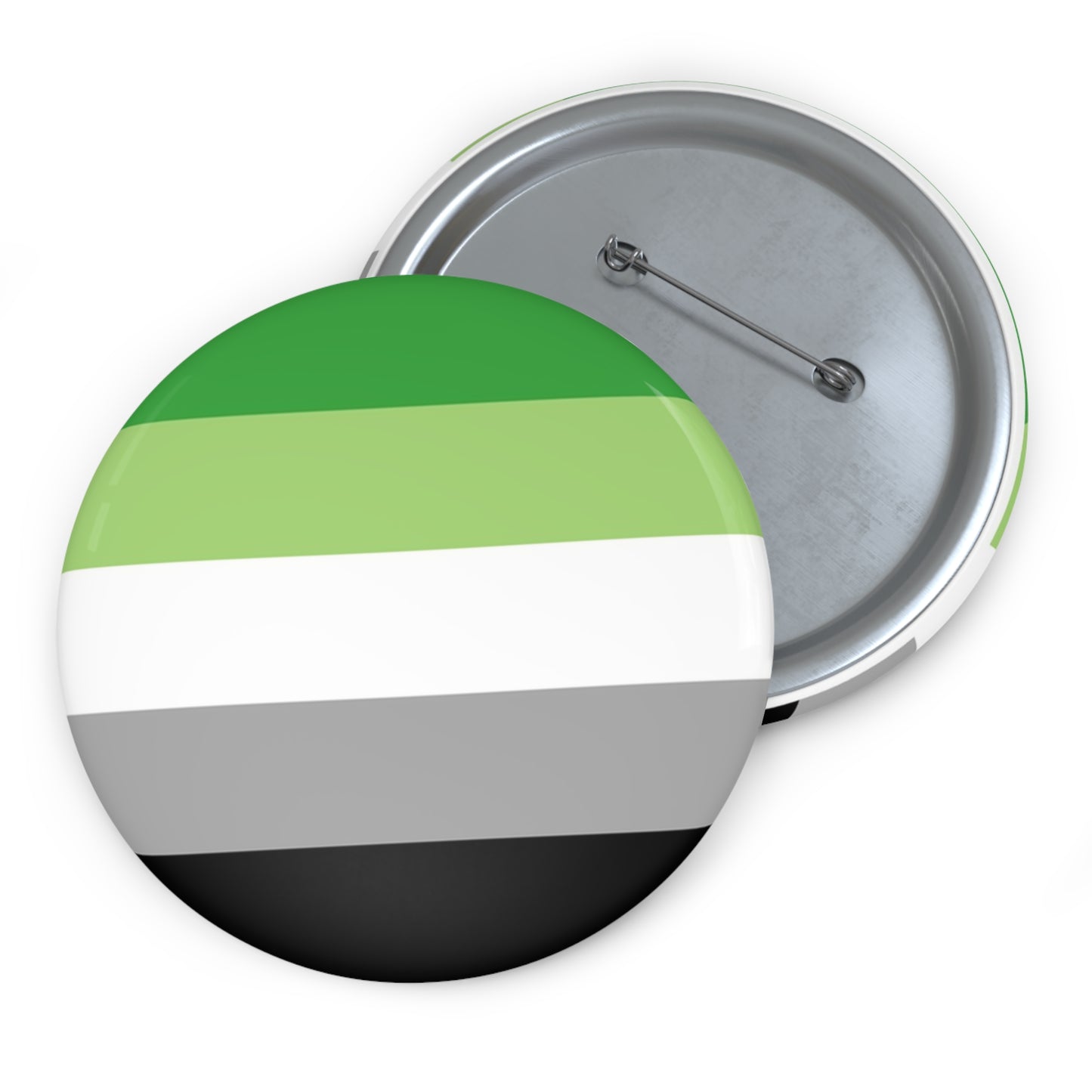 Aromantic Pin Button