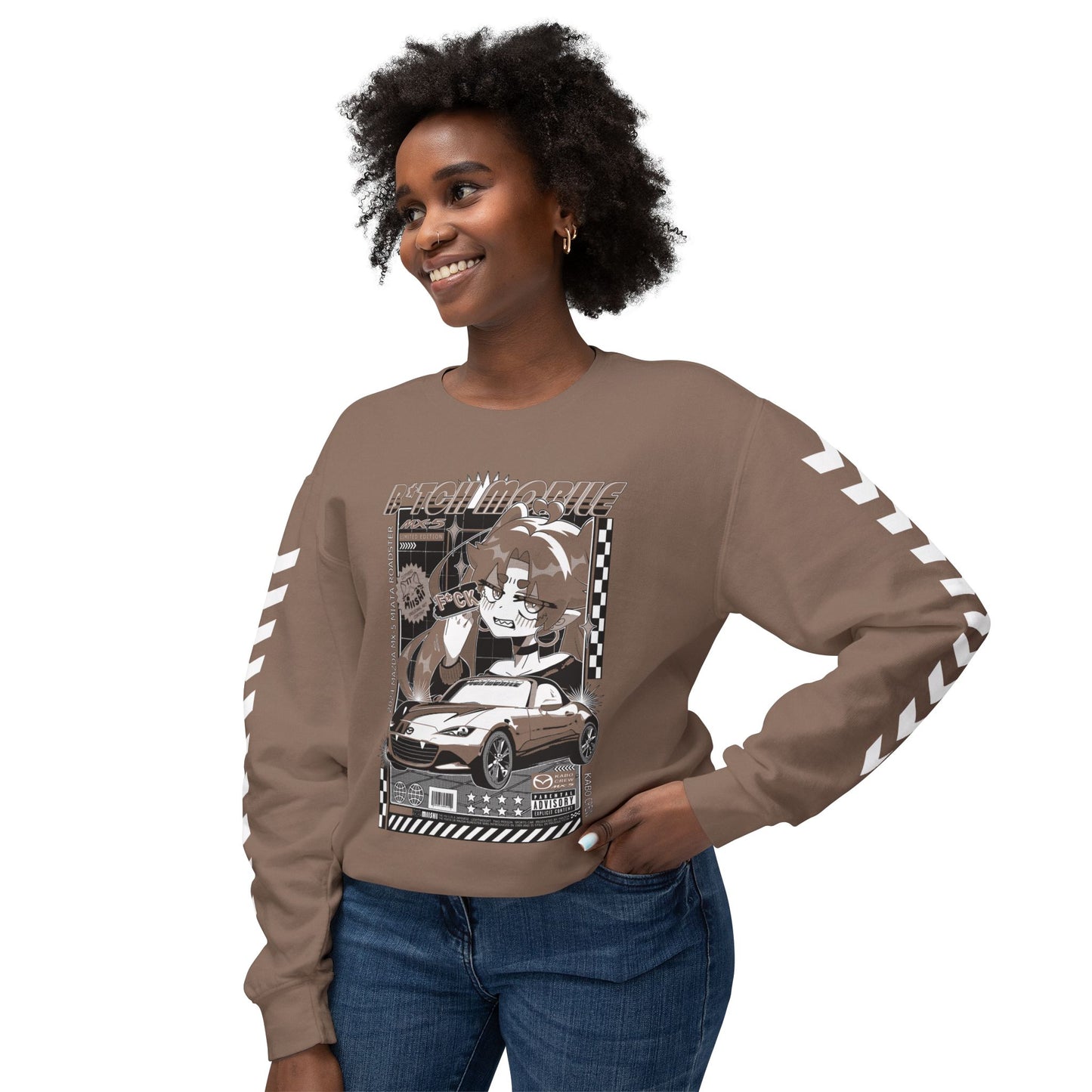 B*tch Mobile JDM Crewneck Sweatshirt