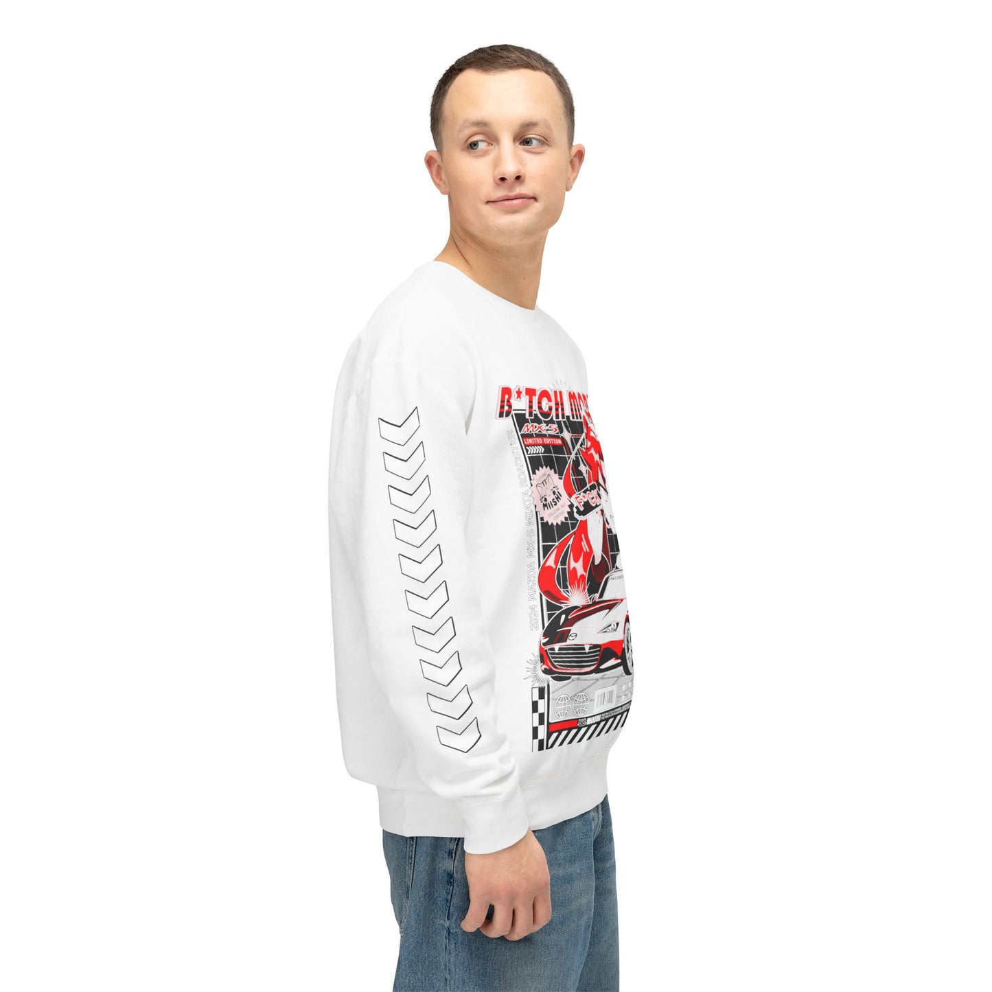 B*tch Mobile JDM Crewneck Sweatshirt