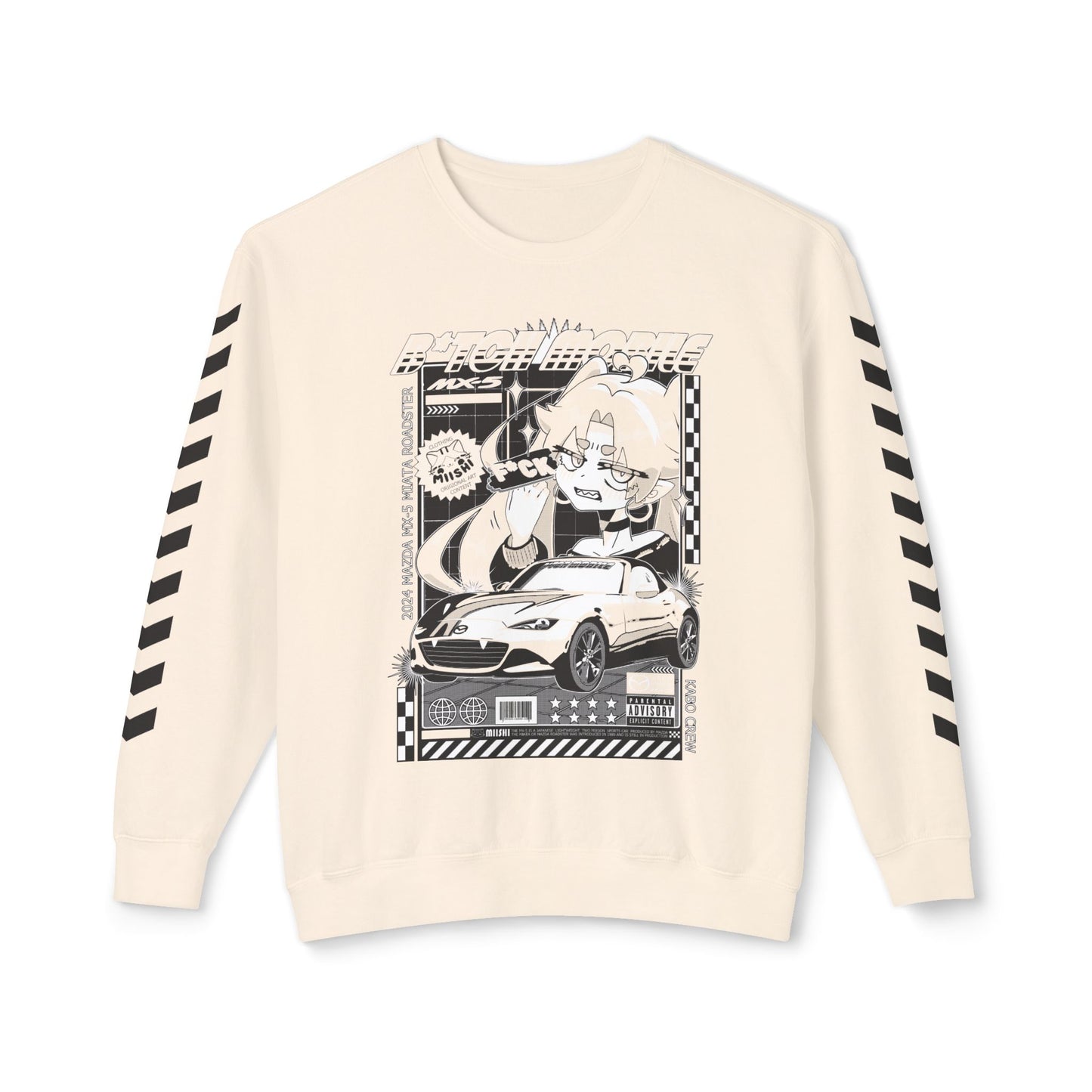 B*tch Mobile JDM Crewneck Sweatshirt