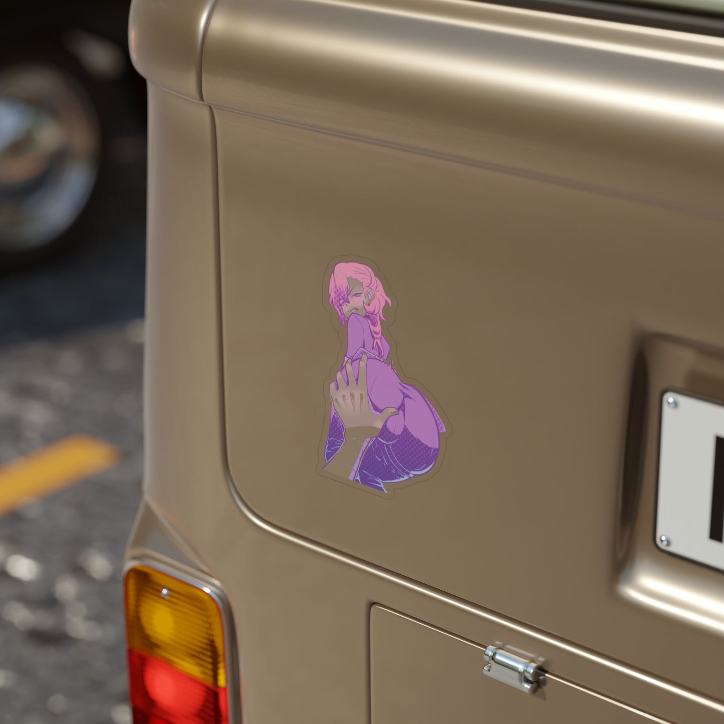 Chuuya Nakahara Peach Transparent Decal