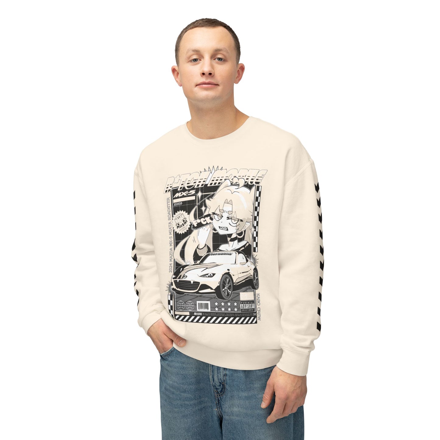 B*tch Mobile JDM Crewneck Sweatshirt