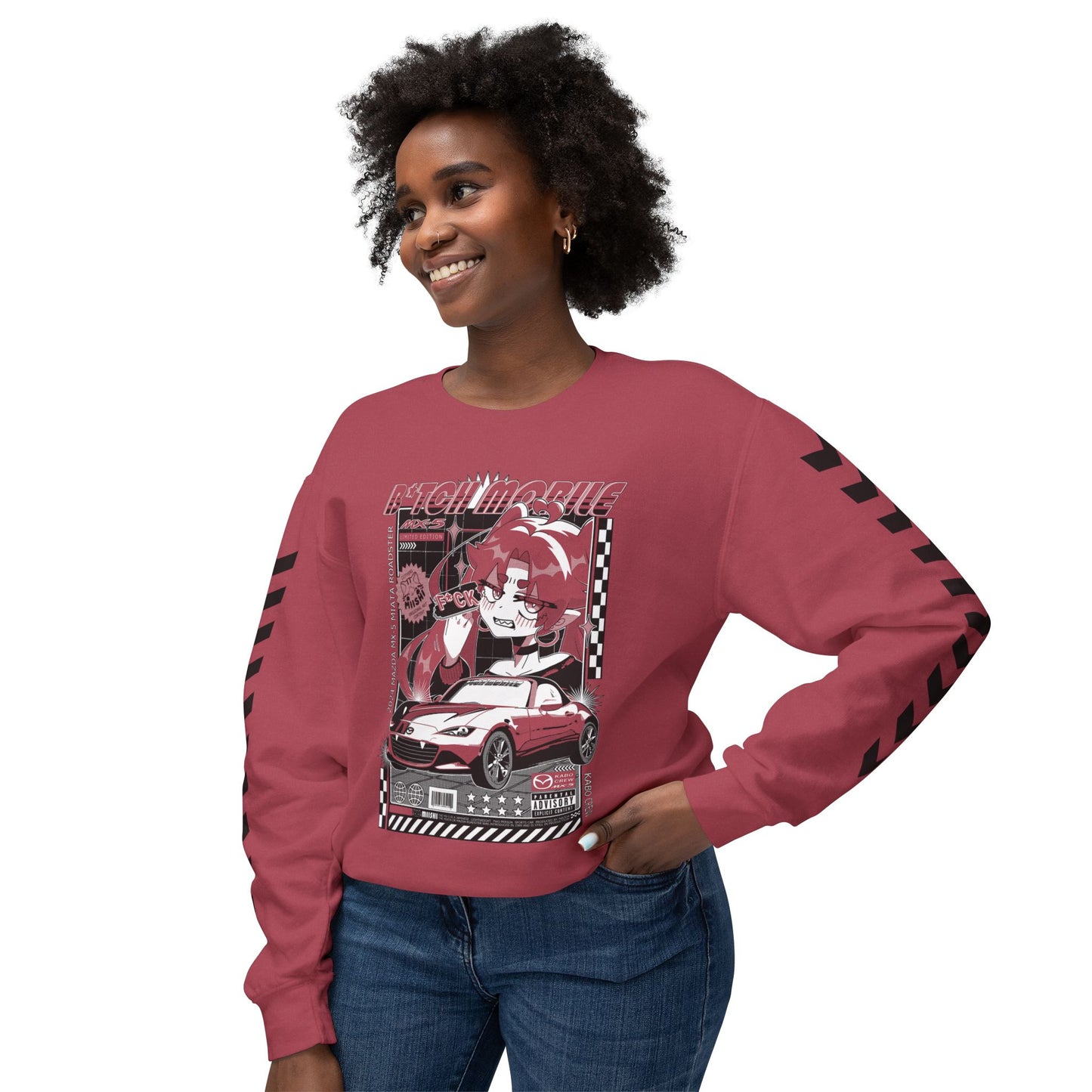 B*tch Mobile JDM Crewneck Sweatshirt