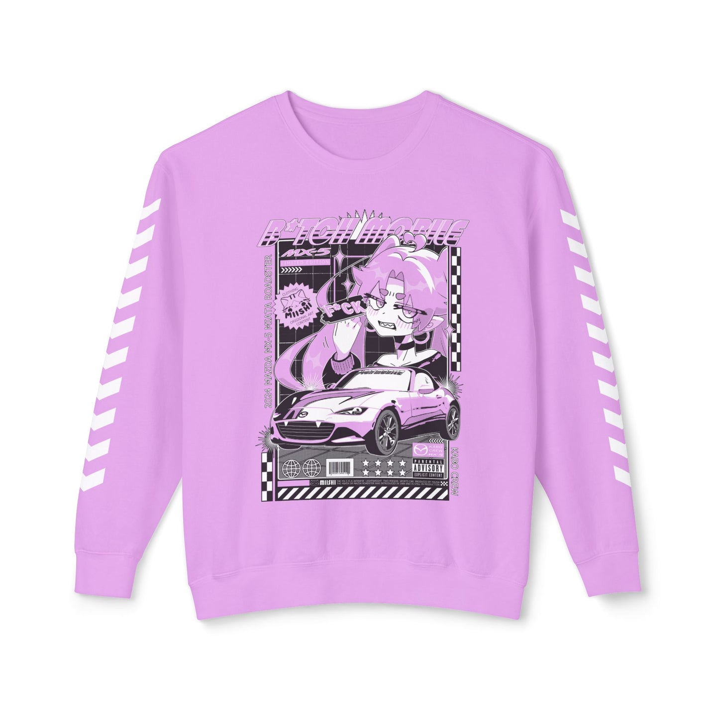 B*tch Mobile JDM Crewneck Sweatshirt