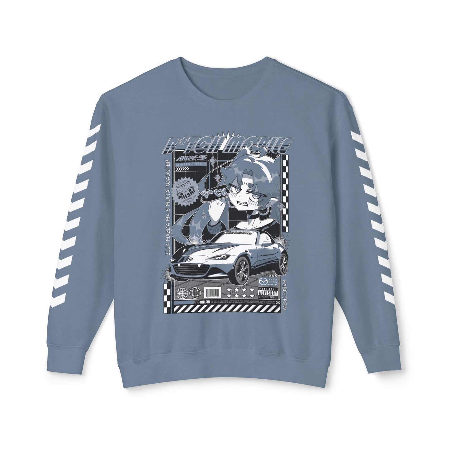 B*tch Mobile JDM Crewneck Sweatshirt
