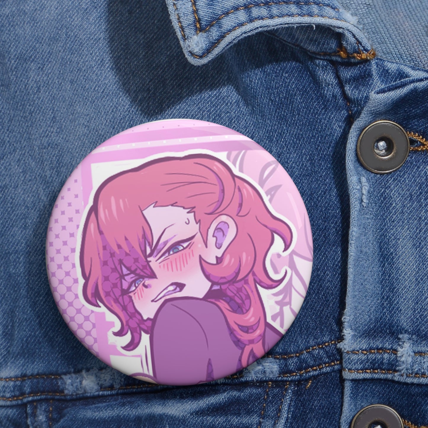 Chuuya Nakahara Pin Button
