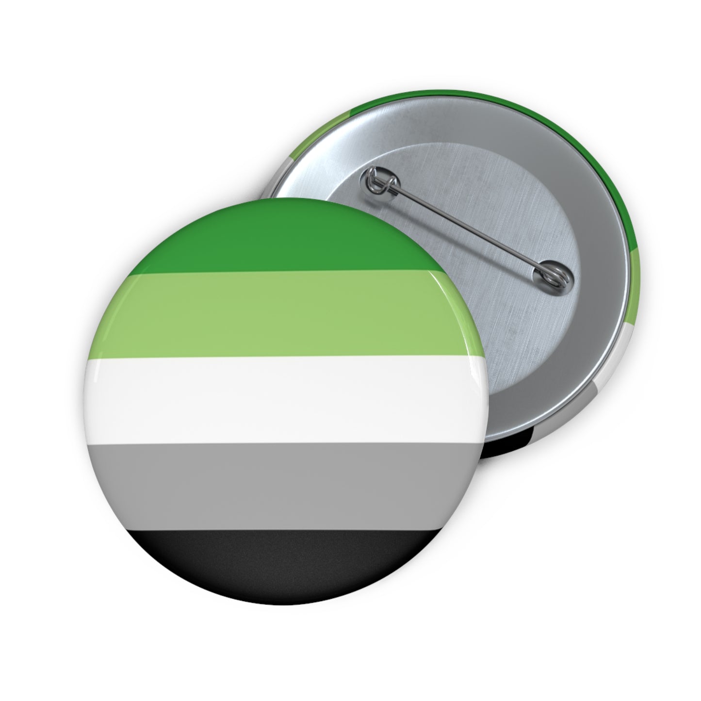 Aromantic Pin Button
