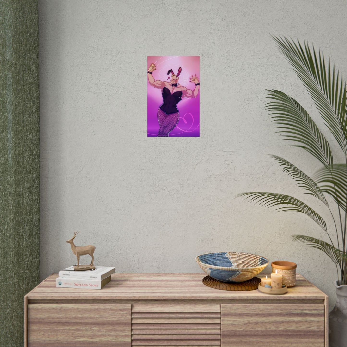 Major Armstrong Bunny Suit PRINT