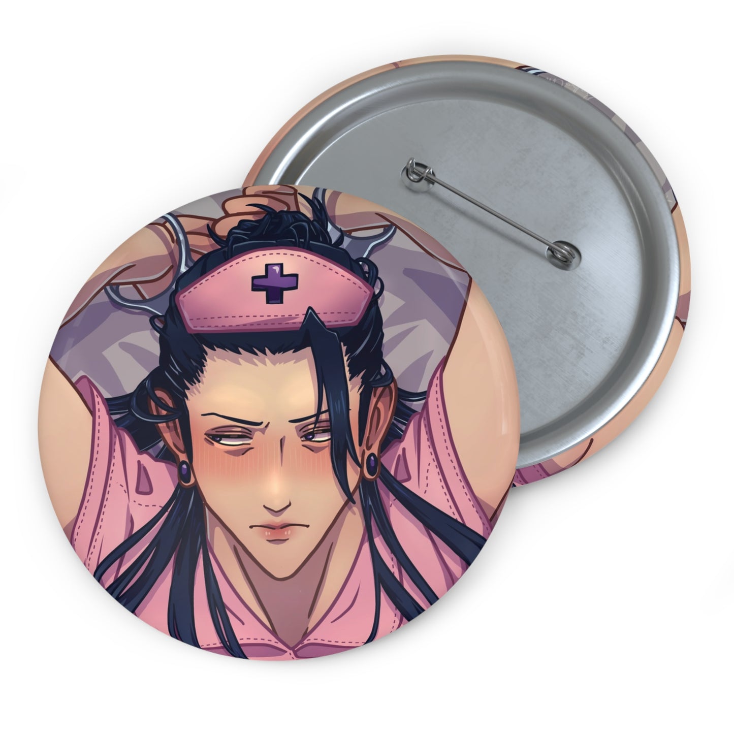 Suguru Geto Nurse Pin Button