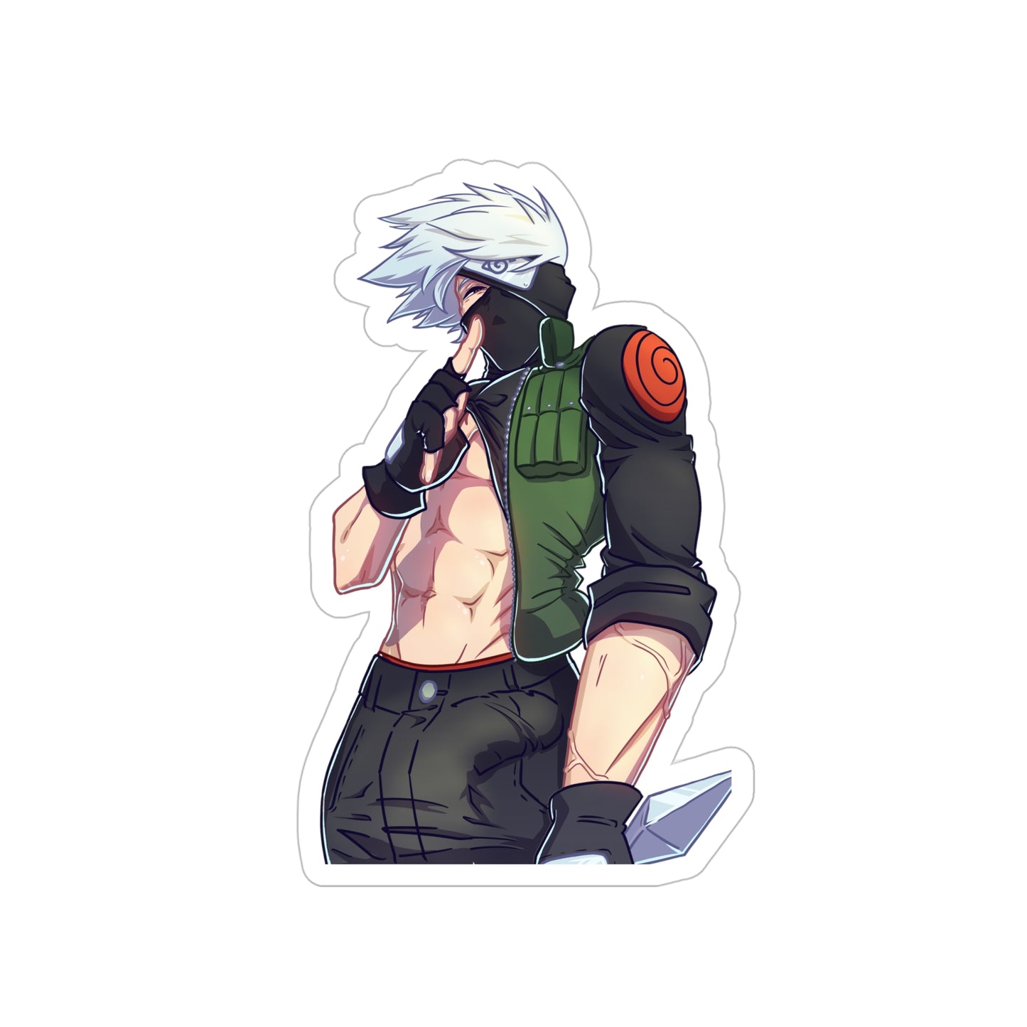 Kakashi Secret Transparent Decal