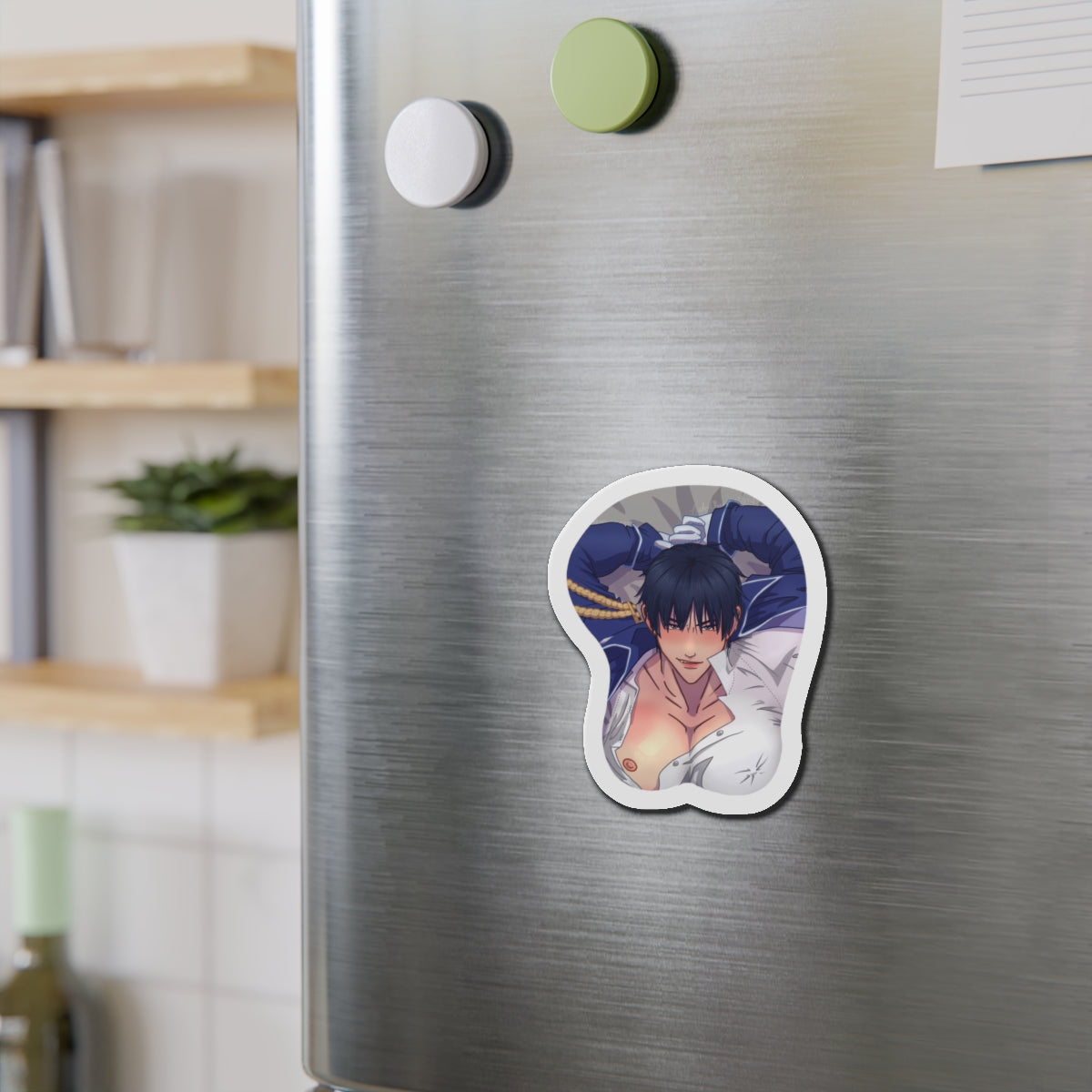 Roy Mustnang Die-Cut Magnets