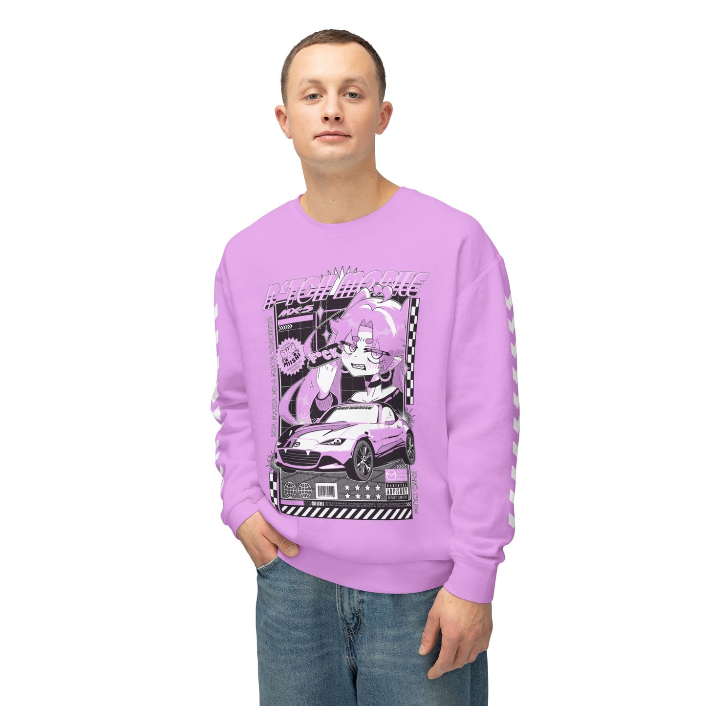 B*tch Mobile JDM Crewneck Sweatshirt