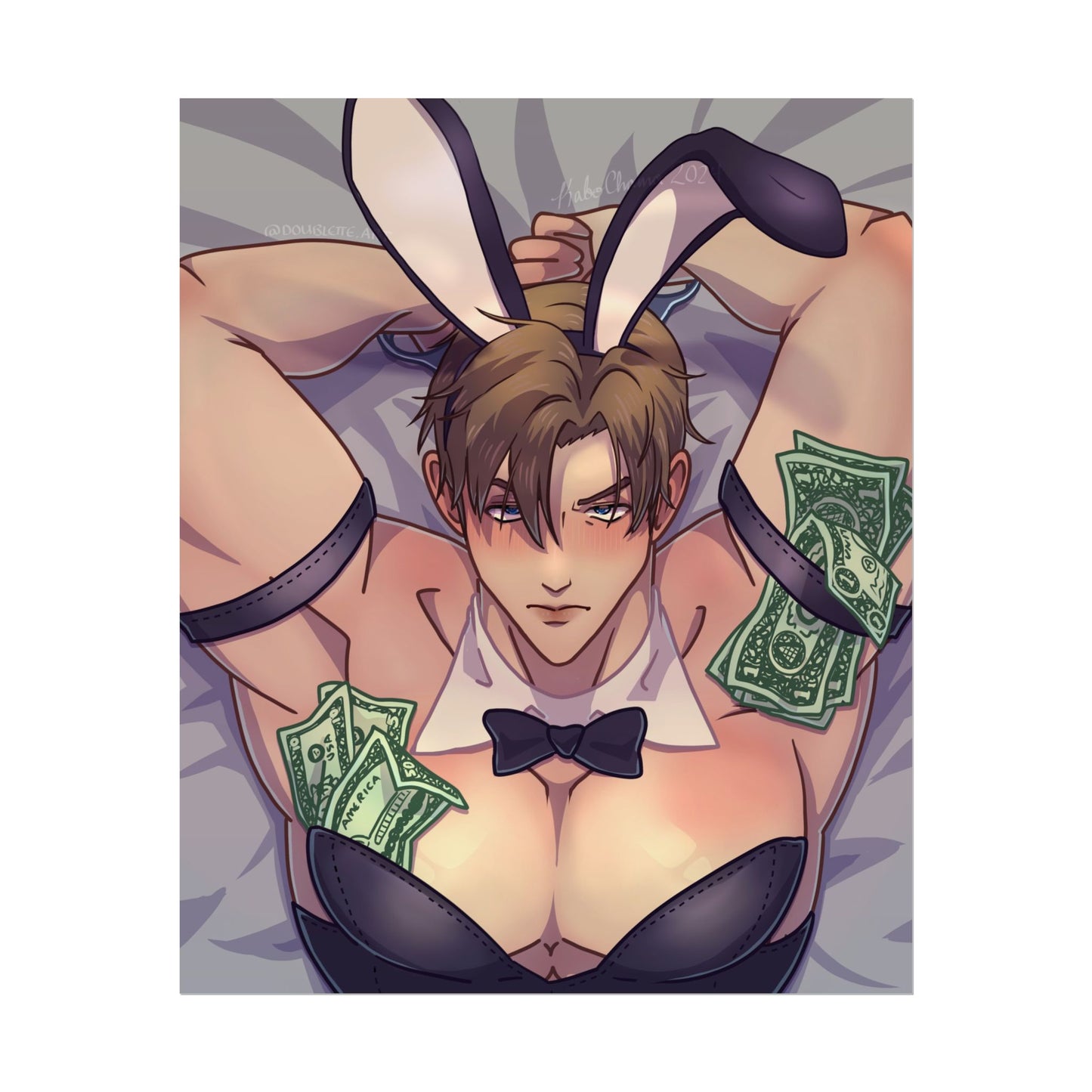 Leon Kennedy Bunny Suit PRINT