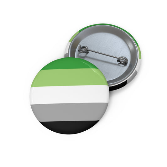 Aromantic Pin Button
