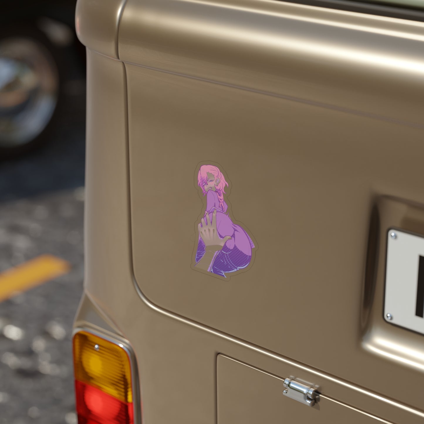Chuuya Nakahara Peach Transparent Decal