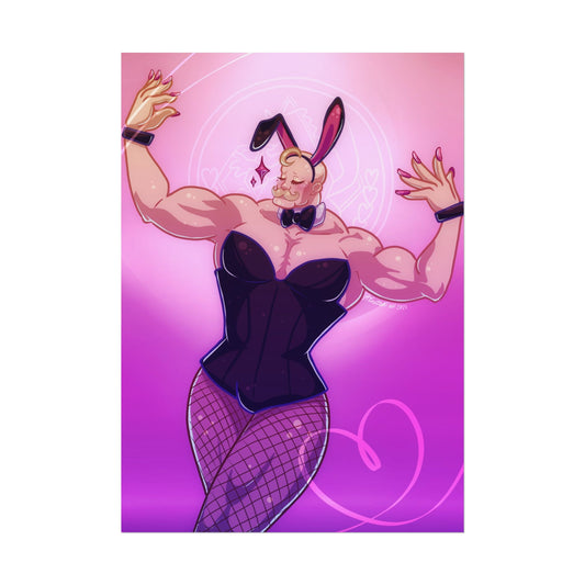 Major Armstrong Bunny Suit PRINT