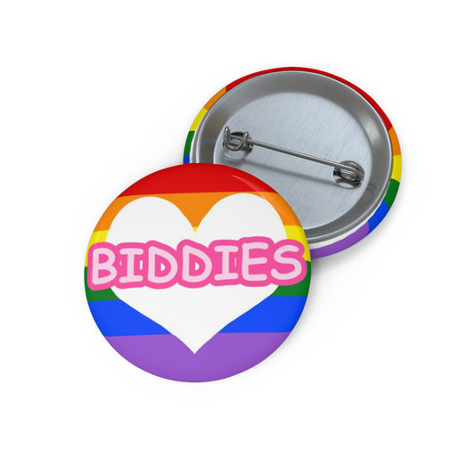 Biddies Pin Button