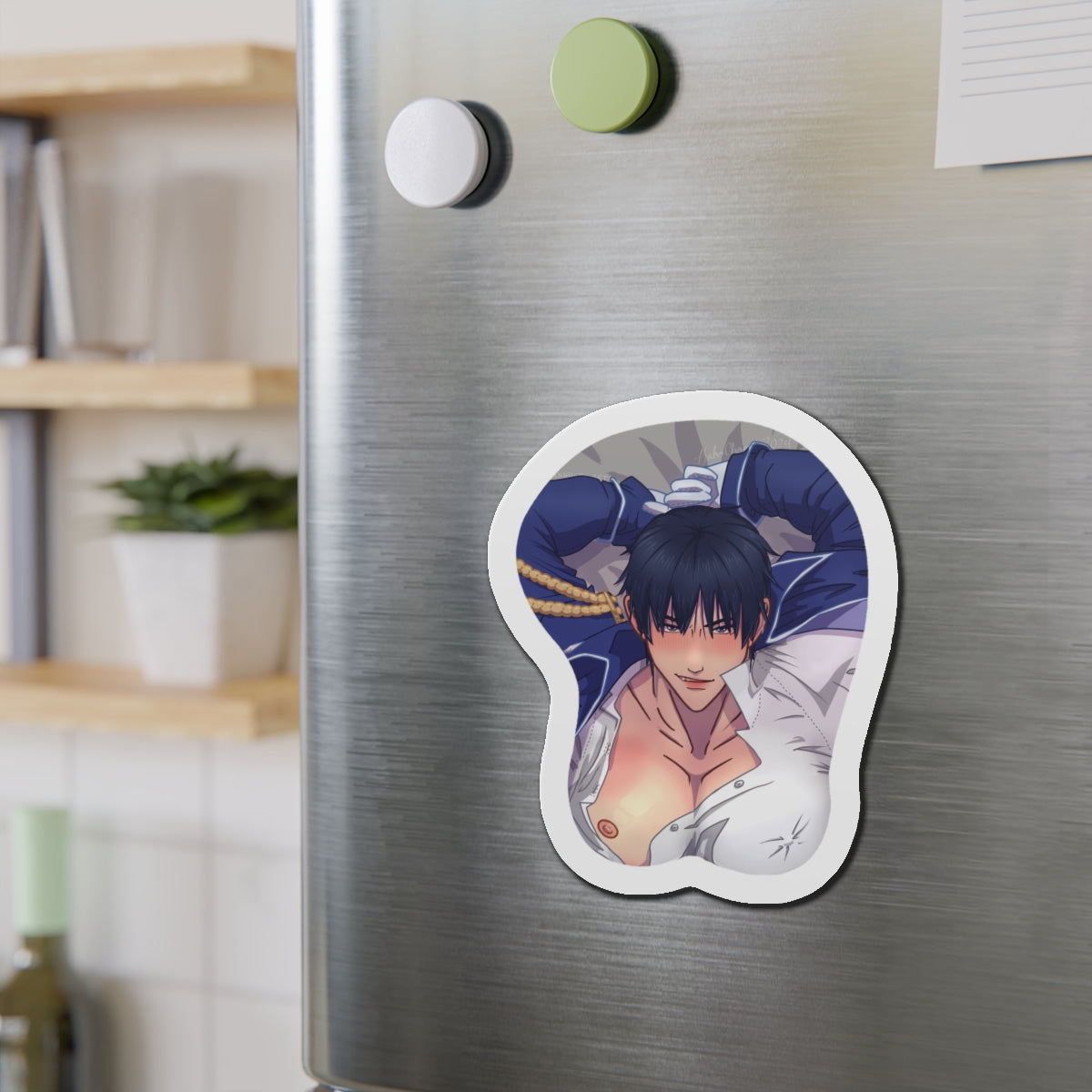 Roy Mustnang Die-Cut Magnets