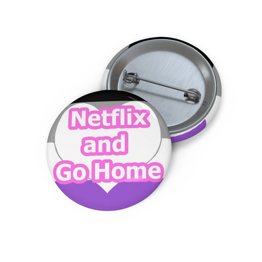 Go Home Ace Pride Pin Button