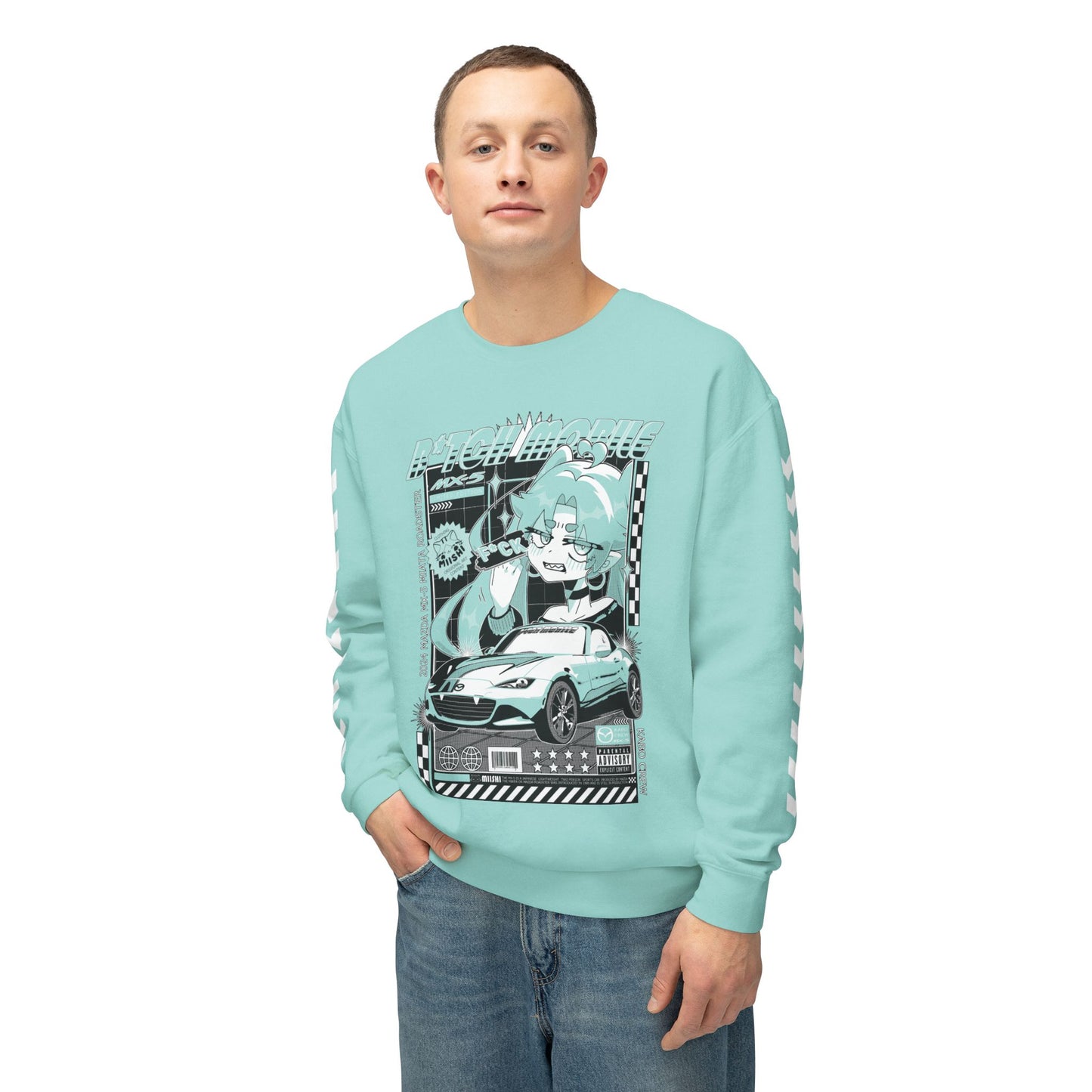 B*tch Mobile JDM Crewneck Sweatshirt