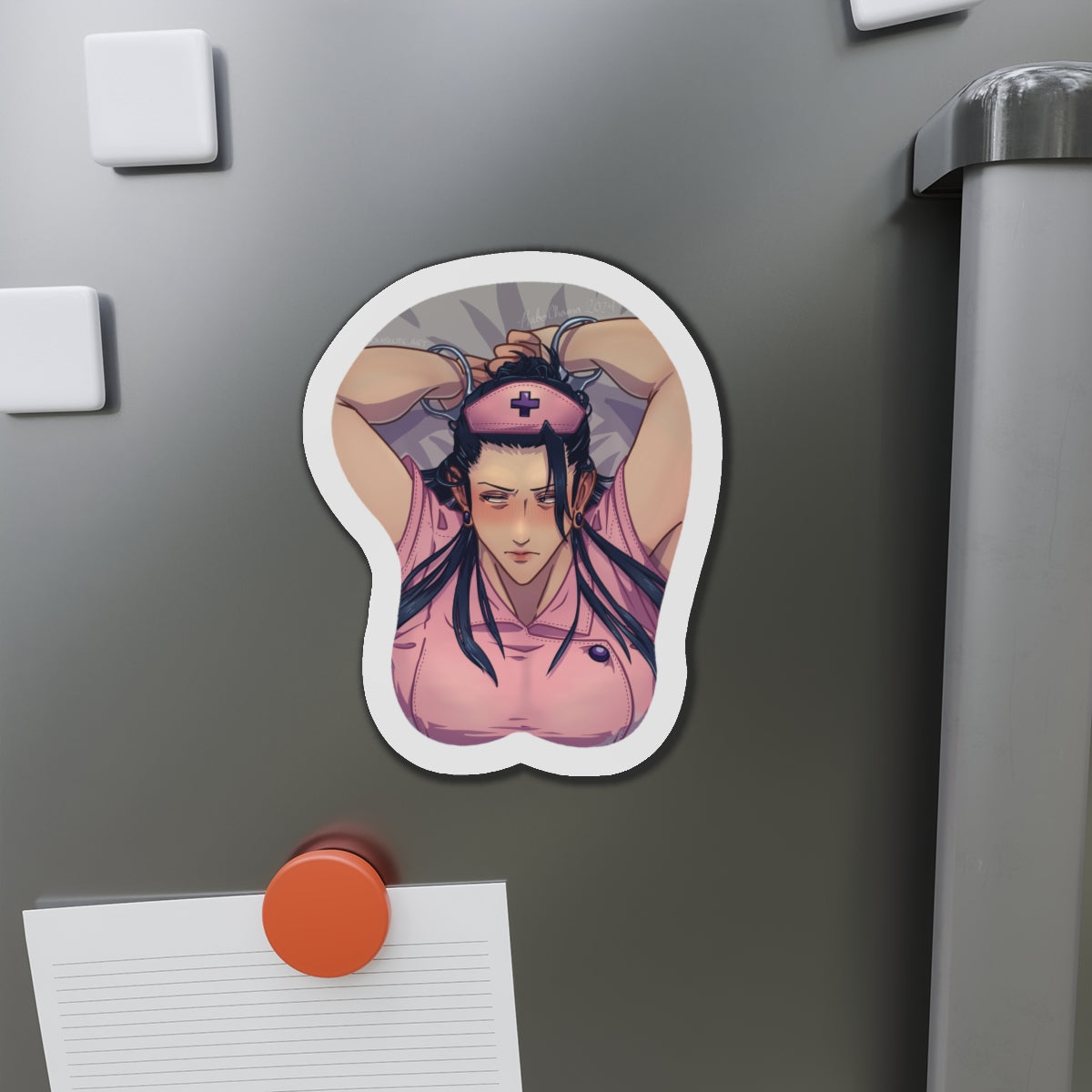 Suguru Geto Nurse Die-Cut Magnets