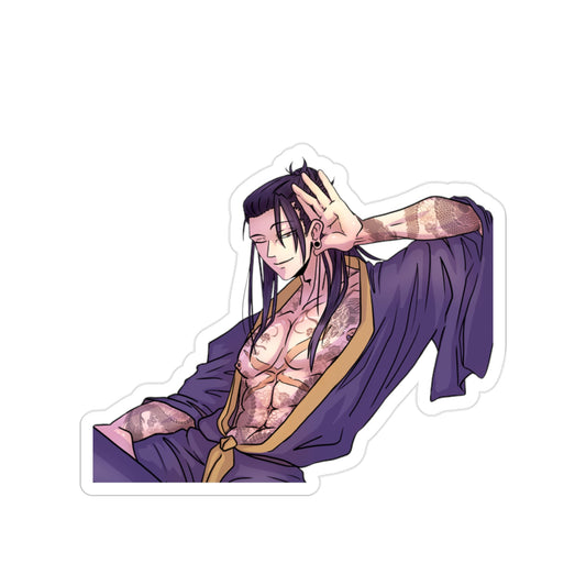 Spicy Geto Suguru Transparent Decal