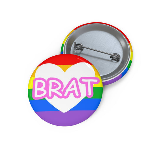 Brat Pin Button