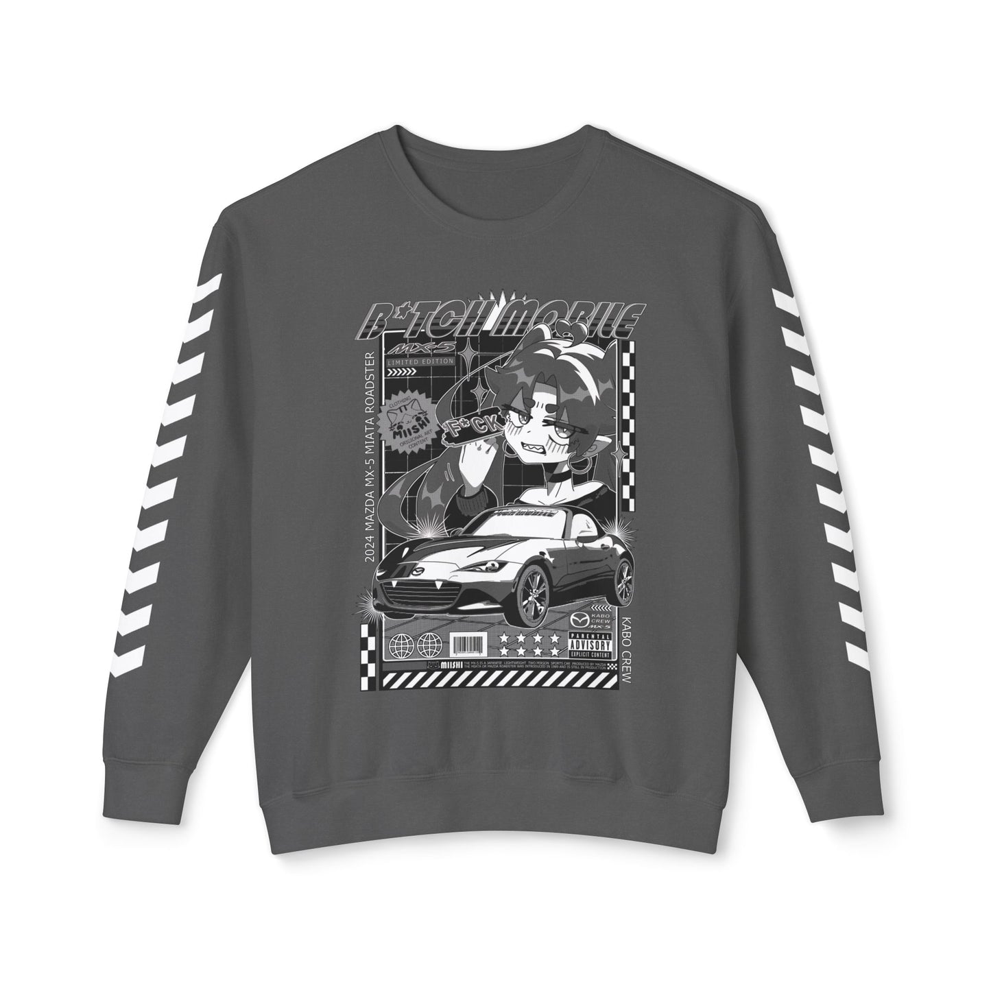 B*tch Mobile JDM Crewneck Sweatshirt