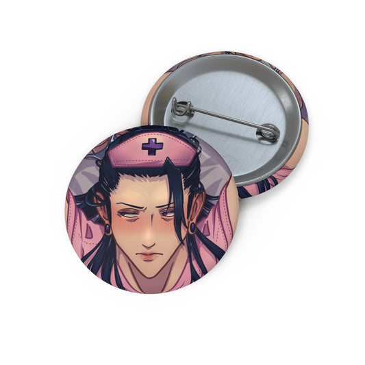 Suguru Geto Nurse Pin Button