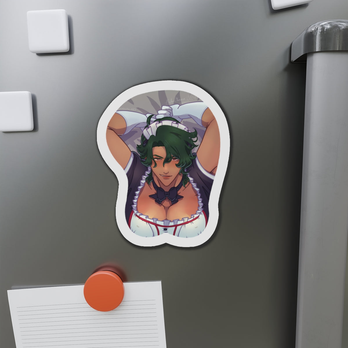 Kojiro Nanjo Maid Uniform Die-Cut Magnets